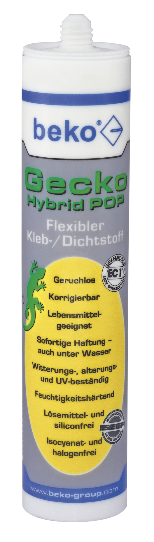 Beko Gecko Hybrid POP 310 ml Grau