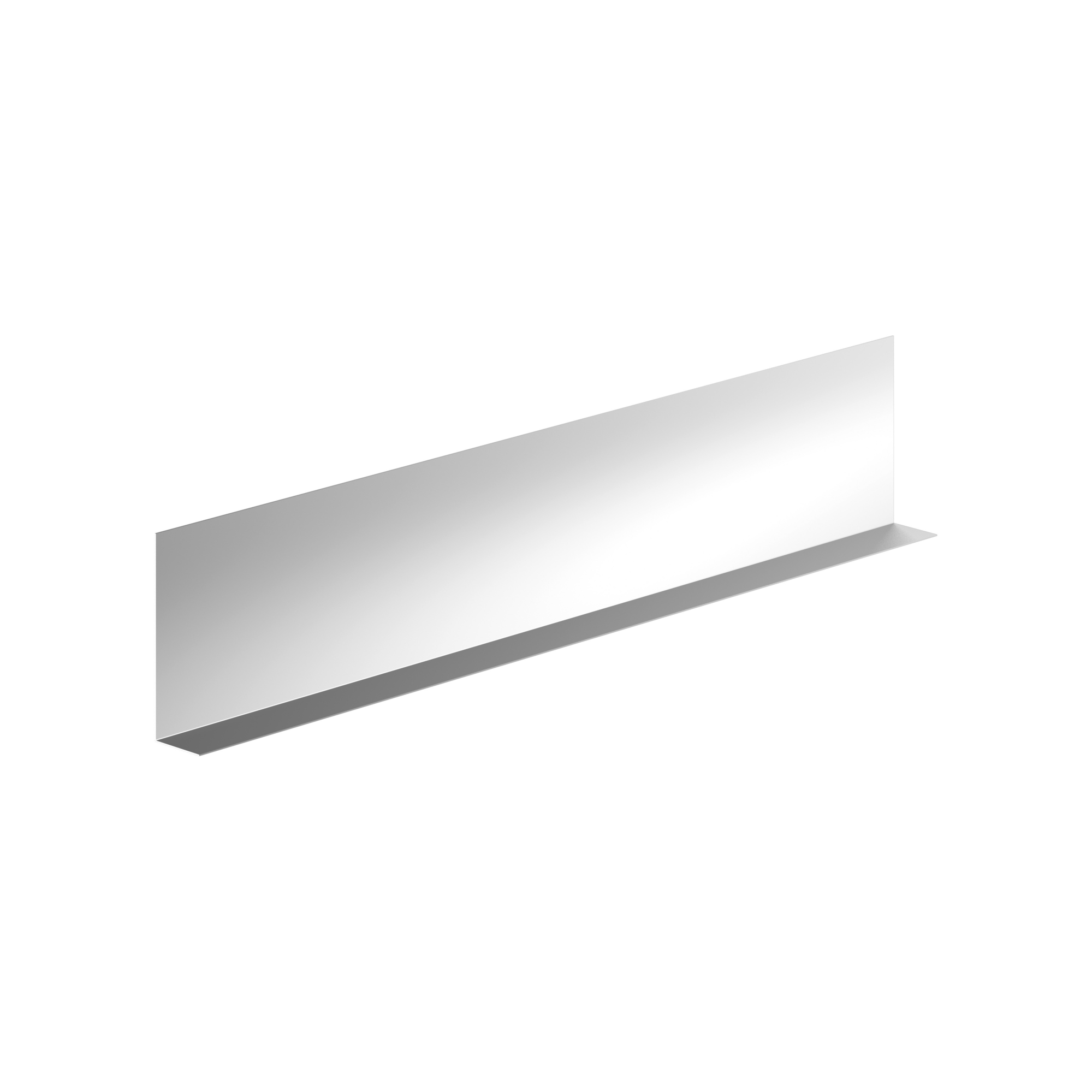 Sarei HG18 Winkelprofil 95/30 1 m, 125 mm breit, Aluminium halbhart 