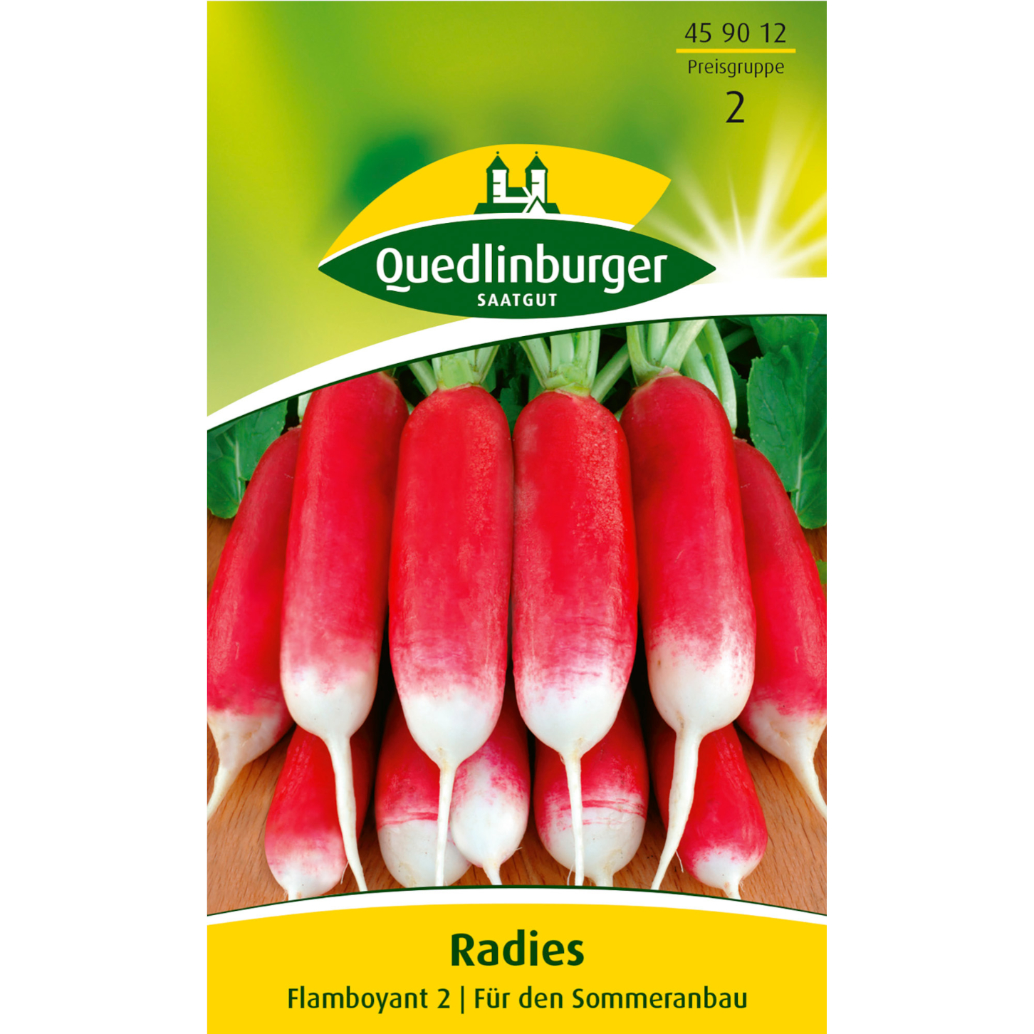 Quedlinburger Sämereien Radies Flamboyant 2
