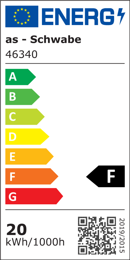 AS-Schwabe Op­ti­li­ne LED Ar­beits­leuch­te 20 W