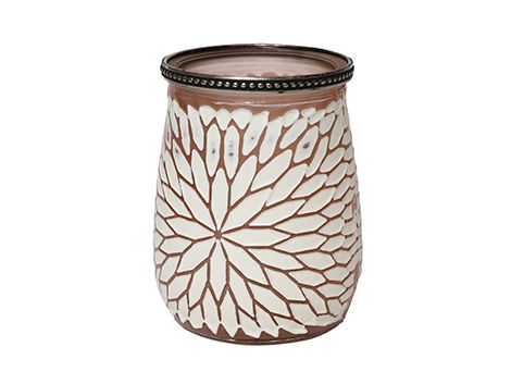 House of Nature Teelichthalter Ligao 14cm	 pink