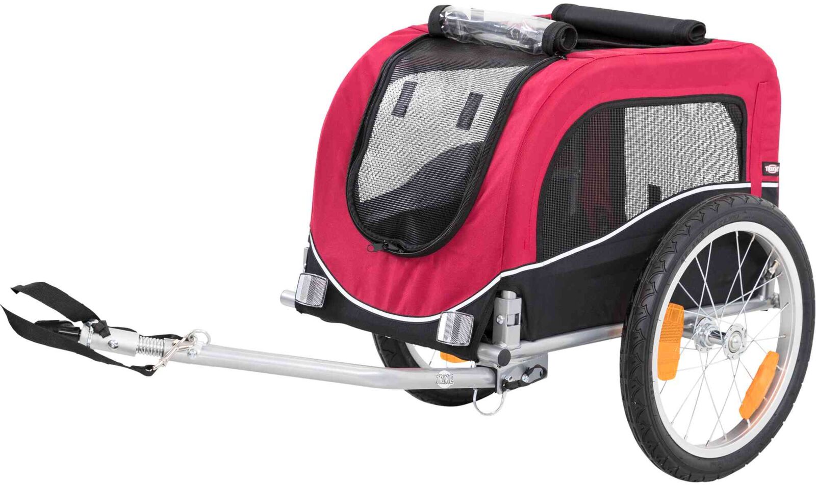 Trixie Fahrrad-Anhänger Größe S 53 x 60 x 60/117 cm