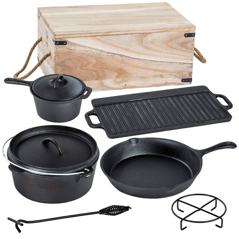 Garden Pleasure Gusseisen-Kochset Dutch