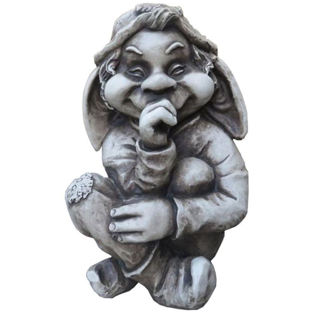 Garden Pleasure Gartenfigur Troll Bardin 13,55 x 8 x 5 cm