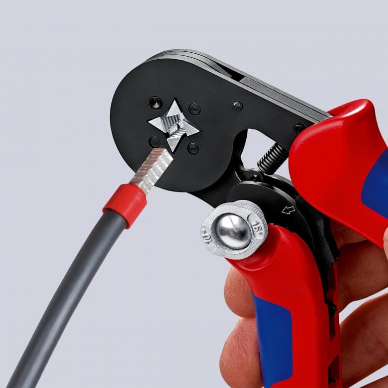 Knipex Selbsteinstellende Crimpzangen für Aderendhülsen 975304