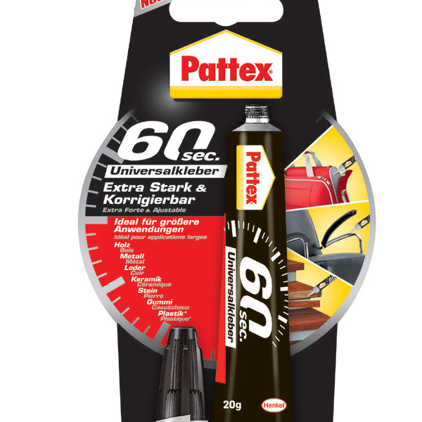 Pattex 60 sek. Universalkleber 20g