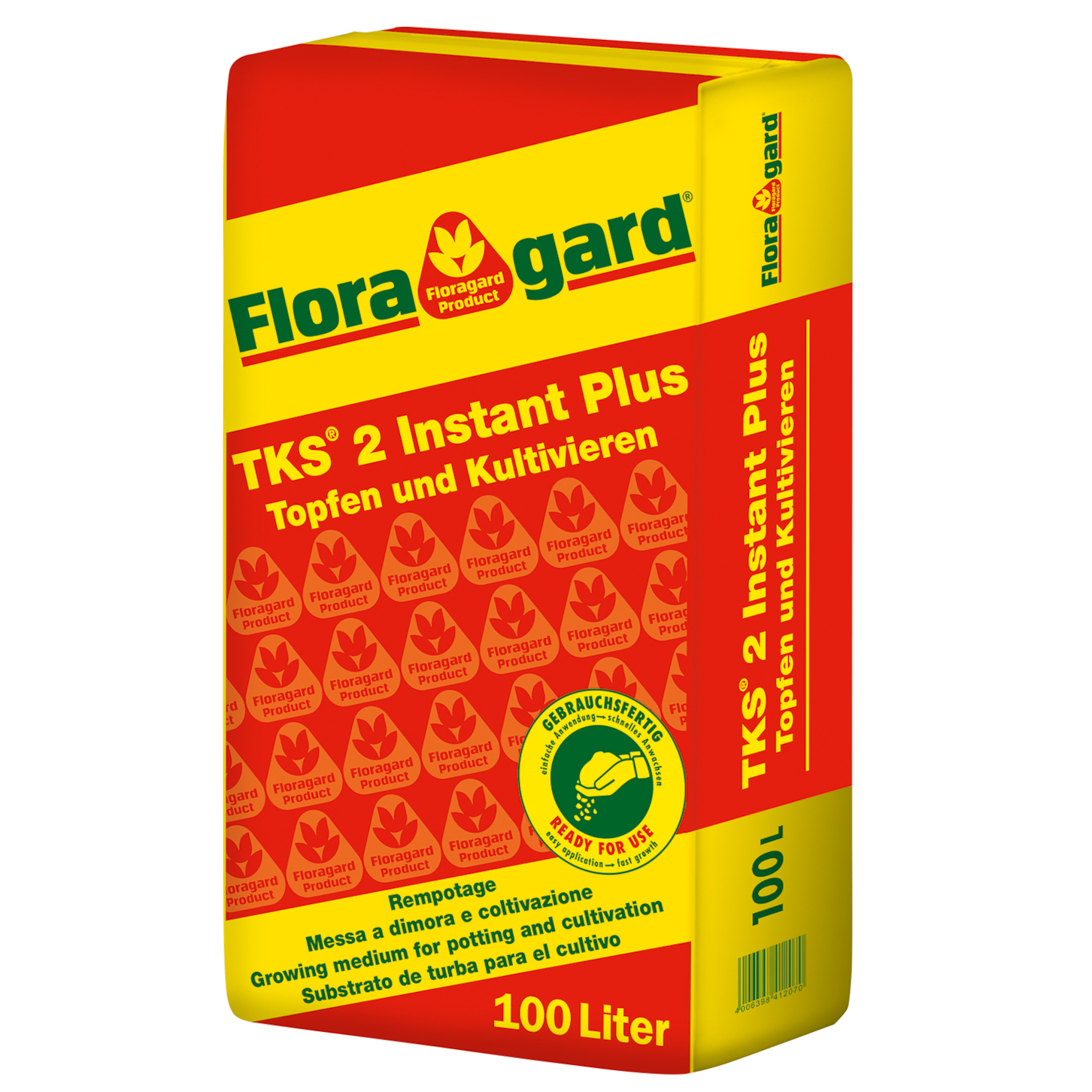 Floragard TKS® 2 Kultursubstrat 1x100 L mittelgrob